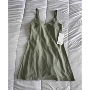 lululemon athletica Align Dress in Fog Green